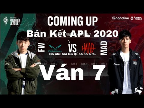 Flash Wloves Vào Chung Kết APL 2020|Flash Woles Đánh Bại MAD Team Ván 7 Bán Kết APL 2020|Liên Quân