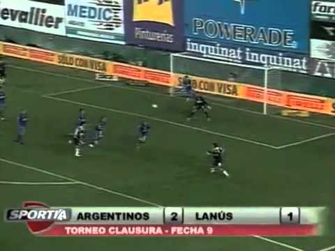 Diego Lagos - Lanus vs Argentinos - Clausura 2009