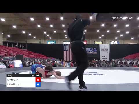 62 Kg Consi Of 4 - Kodi Hollis, Interior Grappling Academy Vs Ian Hawkins, Illinois 11cc