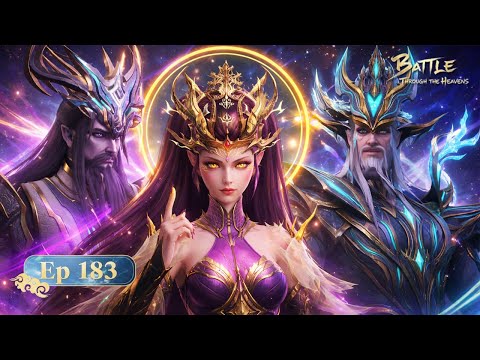 Battle Through the Heavens ep 183 | Dragon Emperor Awakens! Zi Yan vs Three Dragon Kings