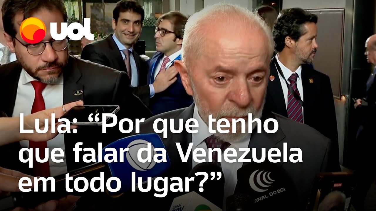 Lula sobre não ter falado de Venezuela na ONU: ‘Por que tenho que falar em todo lugar?’