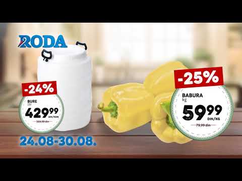 Roda katalog 24.08. - 30.08.2017.