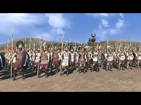 SPARTA VS ATHENS  - CINEMATIC BATTLE TOTAL WAR ROME 2