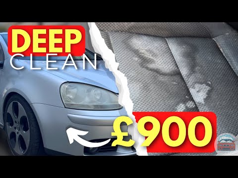 DIRTY £900 Golf 4Motion gets a Deep Clean — Filthy 218k Mile Transformation