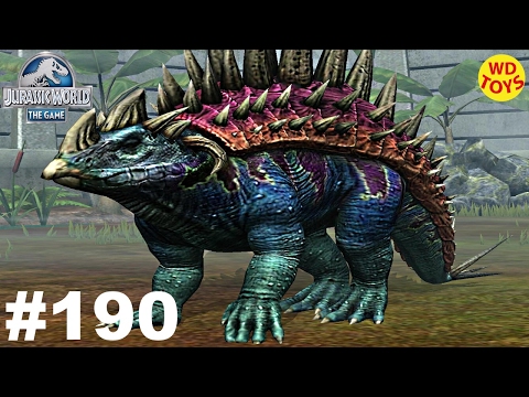 Jurassic World - The Game Episode 190 New Hybrid Nundagosaurus Dinosaurs Ludia vs Indominus Gameplay