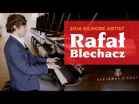 2014 Gilmore Artist Rafał Blechacz visits Steinway & Sons Hamburg