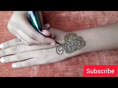 Latest mahendi by noshin