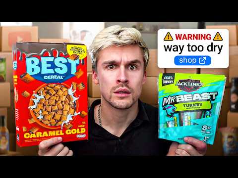 Ranking Every YouTuber Food Again