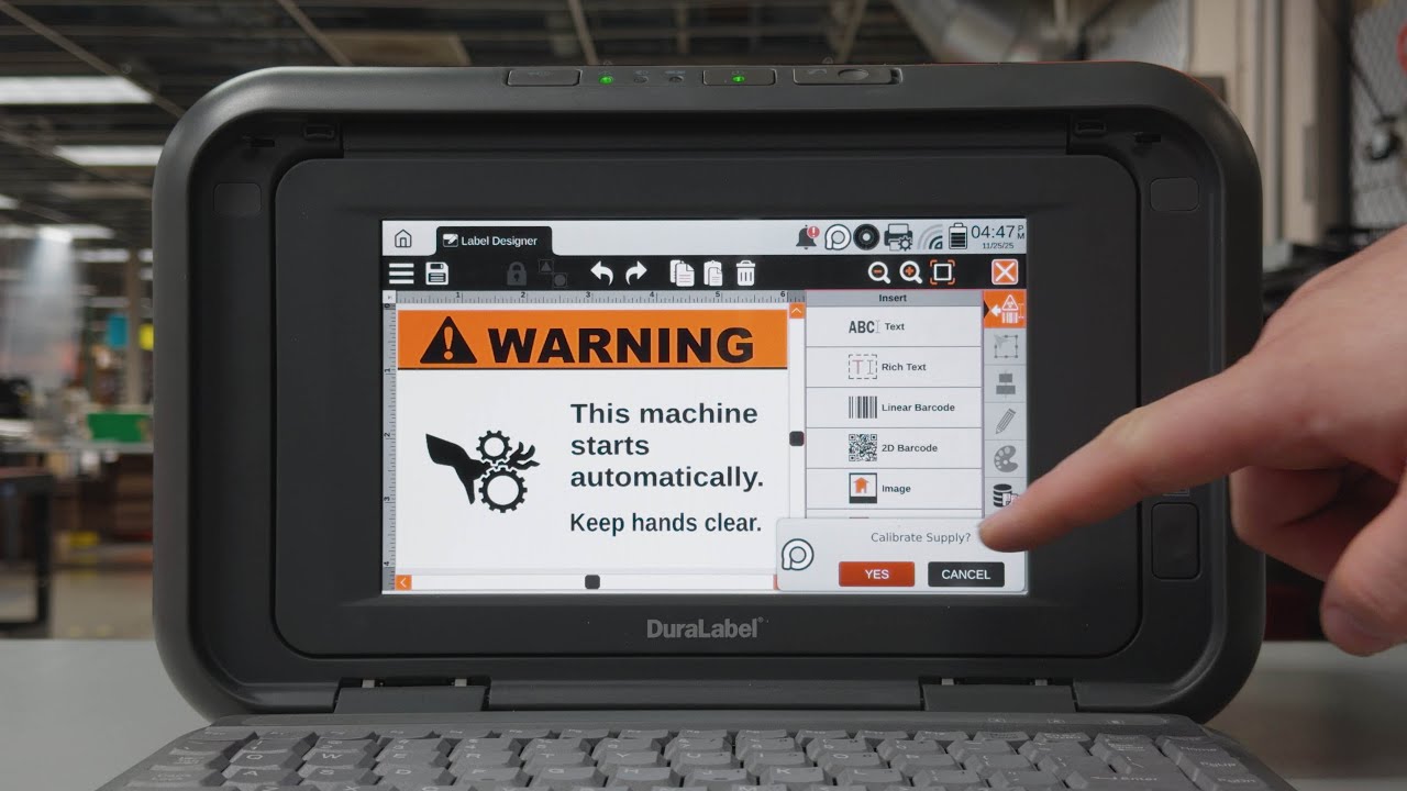 Calibrating Your Print System | DuraLabel Toro Max