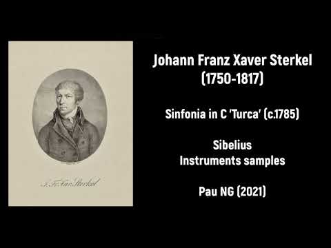 [Sheet music] Johann Franz Xaver Sterkel (1750-1817) - Sinfonia in C 'Turca' (c.1785)