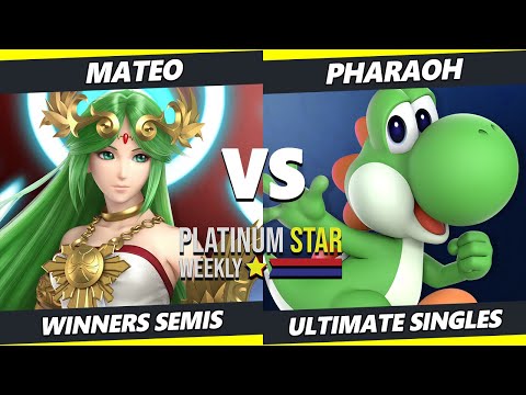 PSW S15:W8 Winners Semis - Mateo (Palutena) Vs. Pharaoh (Yoshi) SSBU Ultimate Tournament