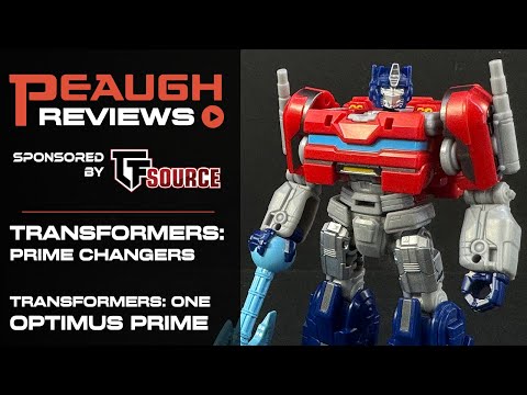 Video Review: Transformers: ONE - Prime Changers OPTIMUS PRIME