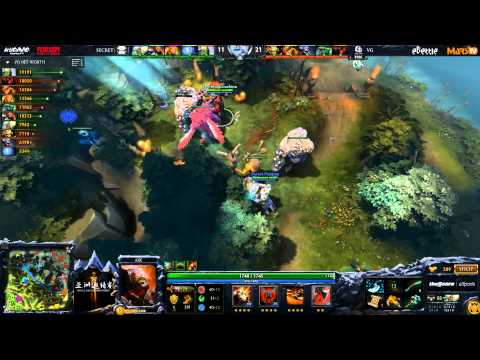 [EPIC] Secret vs Vici Gaming - Game 1 (Dota 2 Asia Championships) - LD & Lumi