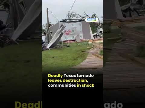 Texas Tornado Leaves Trail of Destruction