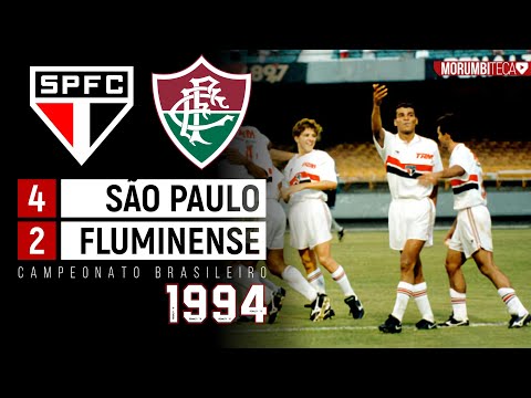 São Paulo 4x2 Fluminense - 1994 - The spot, the show by Pavão and Juninho, and Cafu's last goal f...