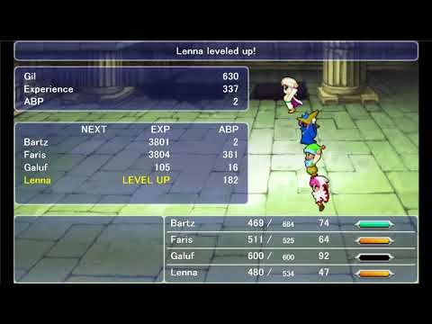 Final fantasy 5 : (pc) : part 37 : Ronka ruins