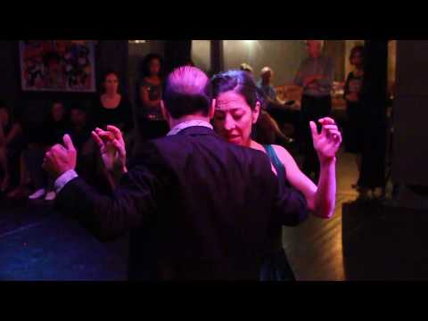 Analia Vega & Marcelo Varela - Performing at 3D Milonga in London. 2