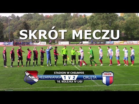 Skrót meczu Chełminianka Chełmno - Orlęta Aleksandrów Kujawski 1:2 // 10. kolejka IV ligi