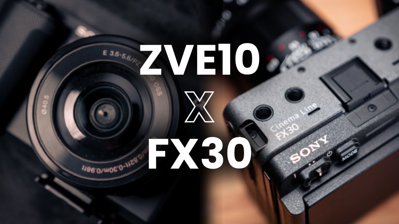 Sony Zve10 VS Sony FX30 - Qual a MELHOR opção para comprar?