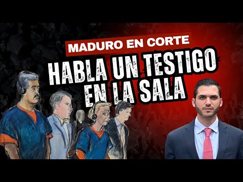 El venezolano que estuvo en la sala donde se presentó Maduro