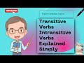 Transitive Vs Intransitive Verbs Types Of Verbs Basic Differences And Similarities