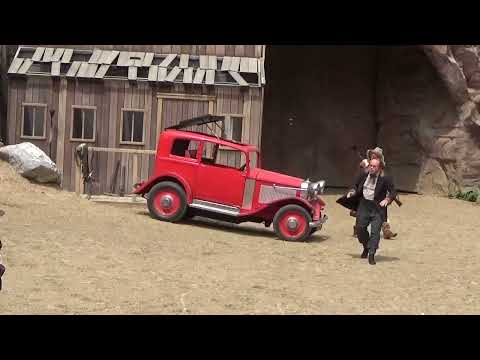 Siedlertreck trifft auf Kantor Emeritus Hampel - Karl May Spiele Bad Segeberg 2022