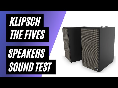 Klipsch The Fives Powered Speaker System - Sound Test