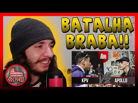 APOLLO (SP) X KPV - BATALHA DO COLISEU - EDIÇÃO 76 | REACT BAUEB