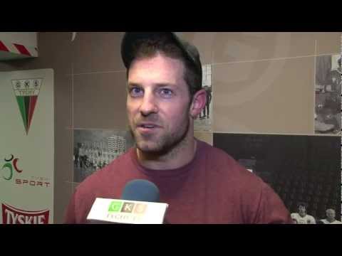 1/4 play off: GKS Tychy - Aksam Unia Oświęcim 9:1. Pomeczowa wypowiedź Jonathana Zion.