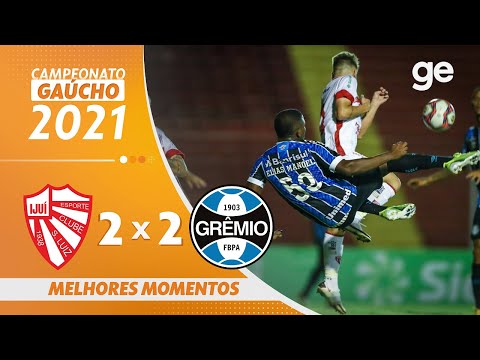 Gols e lances de São Luiz x Grêmio