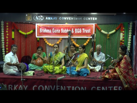 Brahma Gana Sabha & BGS Trust - S. Aishwarya & Soundarya Vocal Duet