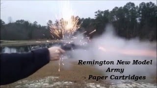 Remington New Model Army (1858) - Paper Cartridges