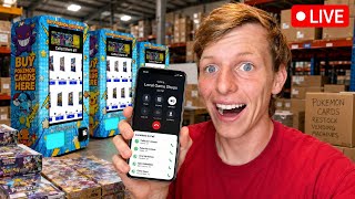 Cold Calling to Scale My Pokemon Vending Empire (LIVE)