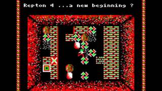 ACORN ELECTRON - REPTON 4 (REPTON INFINITY) - SUPERIOR/ACORNSOFT - 1990