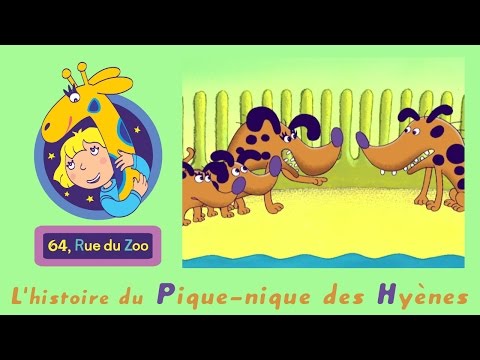 64 Zoo Street - The Story of the Hyenas' Picnic S02E24 HD | Animated cartoon in French