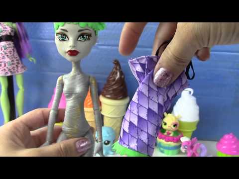 Create A Monster High Mummy & Gorgon Girls Doll Starter Pack CAM Set