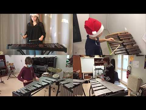 Vidéo - Carol of the Bells - par la classe de Percussions