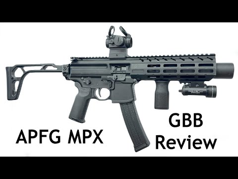 Airsoft APFG SIG MPX GBB Review