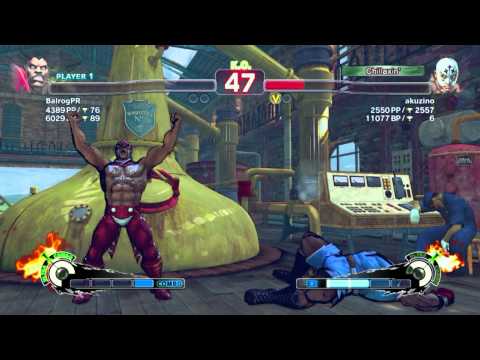 PRBalrog (Ba) vs akuzino (Fu) - SSF4:AE PC