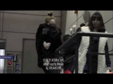 130221 Jessica left after Legally Blonde