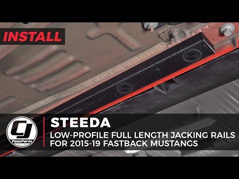 2015-2023 Ford Mustang Install: Steeda Ultra-Lite Low-Profile Full Length Chassis Jacking Rails