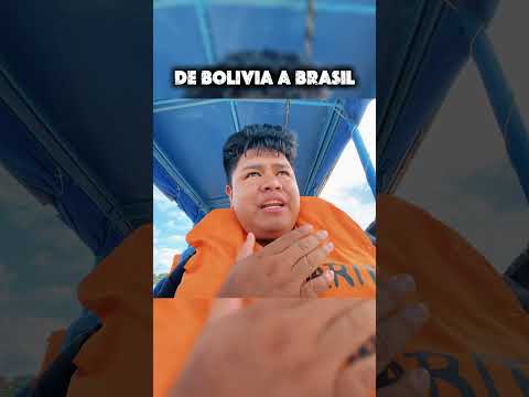 PASE EL RIO MAMORE PARA BRASIL #bolivia #beni #guajarámirim
