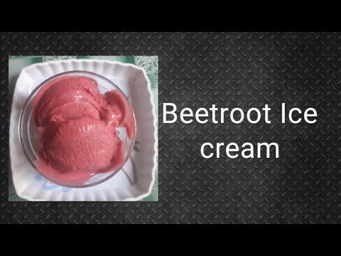 Beetroot ice cream recipe/ beetroot ice cream recipe in Tamil...