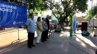 preview picture of video 'Fiesta de la comunidad 2012 (himno nacional - 01)'