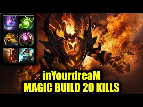 🔥 Full Magic Build & 20 Kills - Shadow Fiend - inYourdreaM - DOTA 2 Pro Game Highlights
