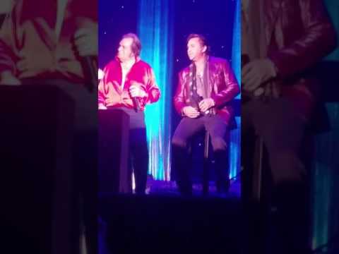 Engelbert Humperdinck and his Son Bradley Dorsey! February 2017.