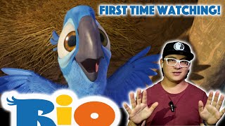 I Watched RIO for the FIRST TIME! (Movie Reaction)