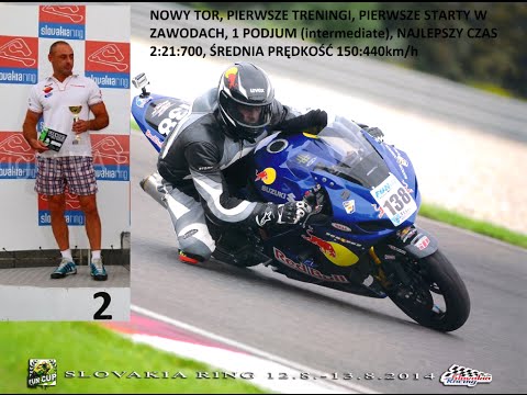 Marcin Gawron zawody torowy sezon 2014 SlovakiaRing part 2