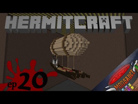 Minecraft 1.7.10 Mods - Hermitcraft ModSauce - Ep20 - Enormous Airship Hangar