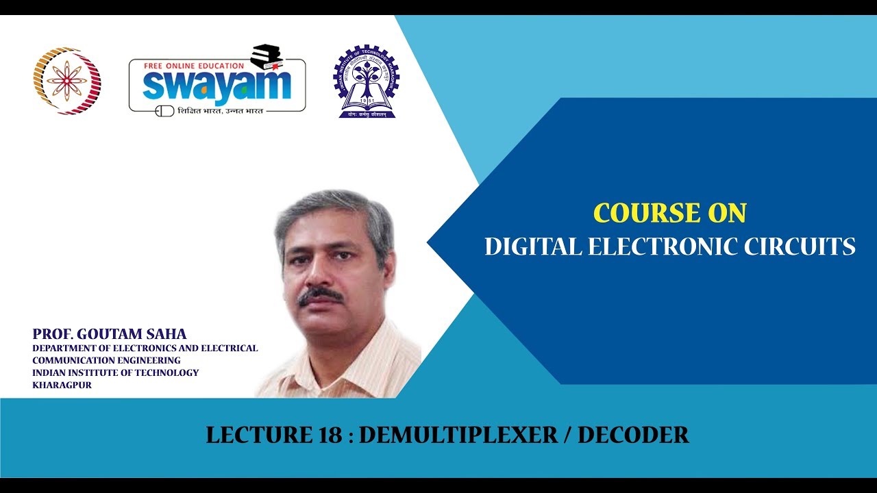 Lecture 18: Demultiplexer / Decoder